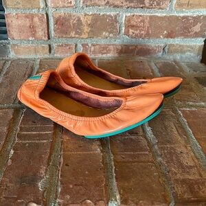 Tieks Coral Patent Leather Flats